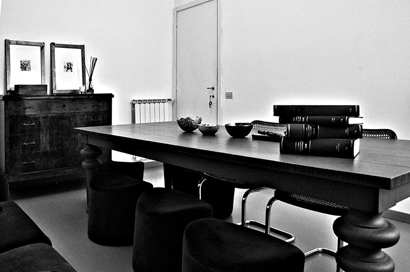 La sala riunioni dello studio
